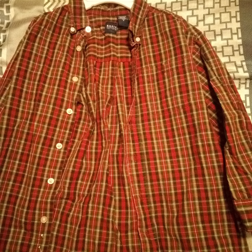 Basic Editions boys long sleeve shirt